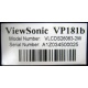 Viewsonic VP181b (Реутов)