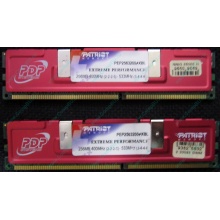 Память 512Mb (2x256Mb) DDR-1 533MHz Patriot PEP2563200+XBL (Реутов)