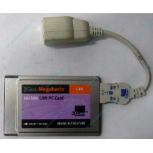 Сетевая карта для ноутбука 3COM Mehahertz 3CCFE574BT (PCMCIA) - Реутов